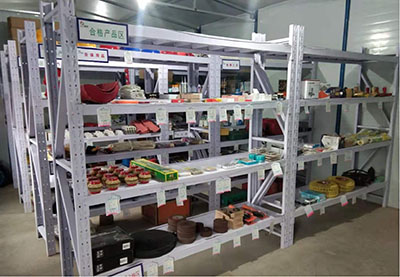 河北玉田熱電聯(lián)產(chǎn)項目材料庫區擺放