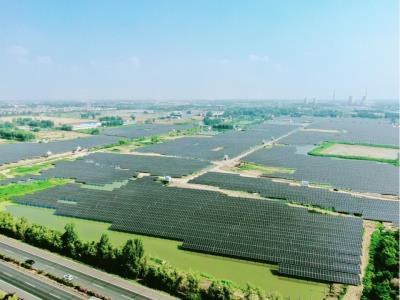 垞城礦塌陷區100MW漁光互補光伏發(fā)電EPC項目