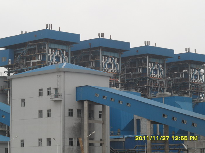 越南寧平（煤頭）化肥項目，電站裝置施工（安裝部分）